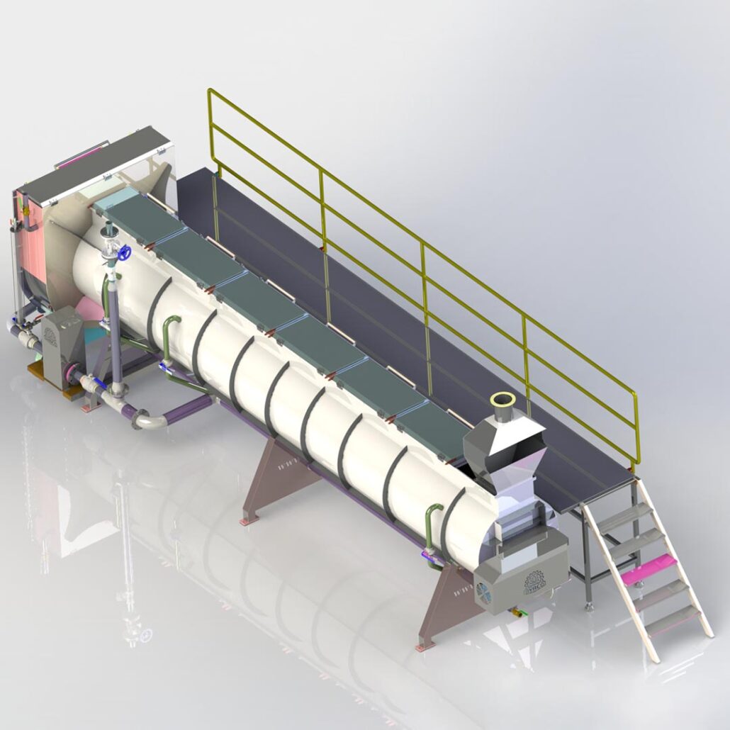 دستگاه بلانچر فرنچ فرایز میانی یا 6 متری